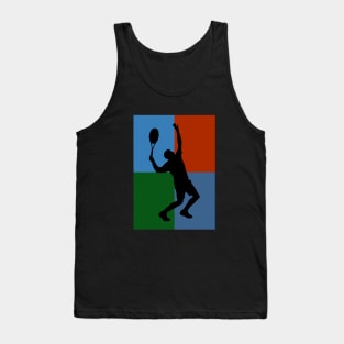 Tennis Grand Slam Courts Serve Tank Top